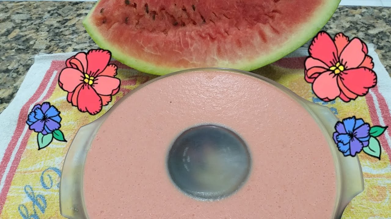 Mousse de melancia🍉🍉🍉🍉