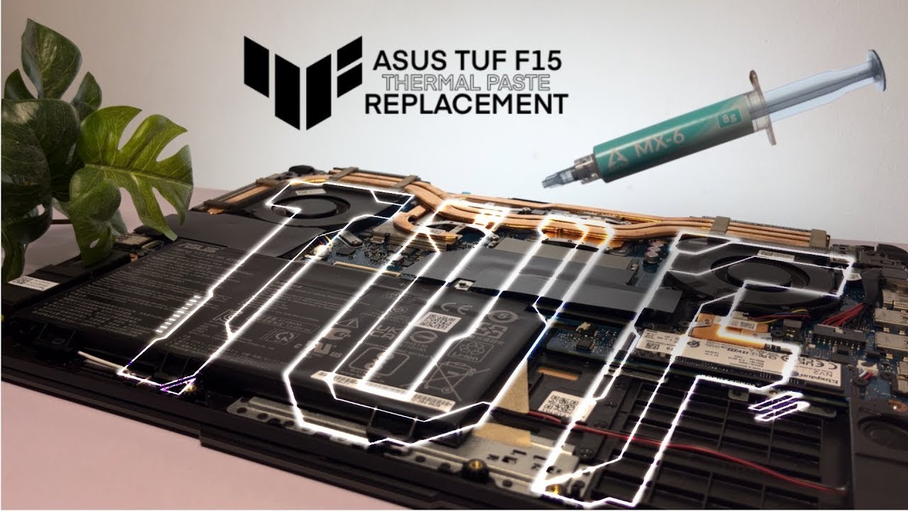 ASUS TUF F15 Thermal Paste Upgrade 🔥 | HUGE Temperature Drop & Performance Boost (FX506LU / FX66LU)