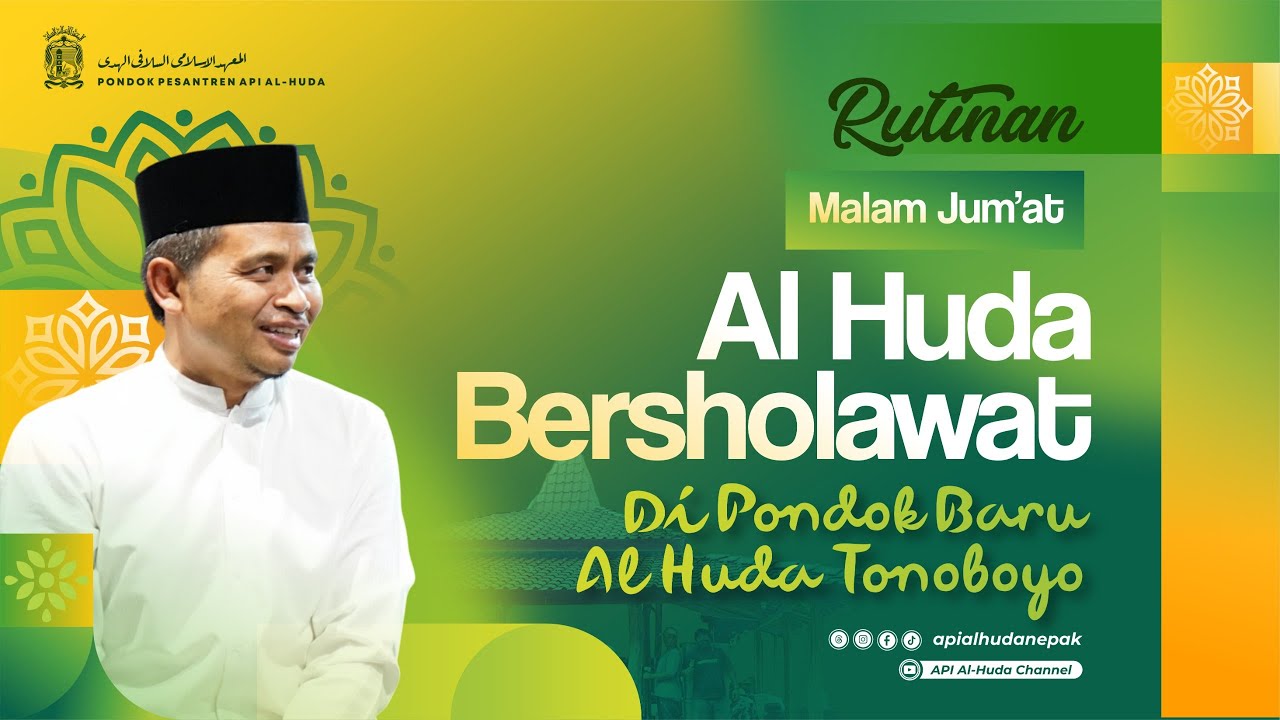 Rutinan Malam Jum'at Sholawat Pondok Pesantren API Al-Huda Tonoboyo bersama KH.Usman Ali