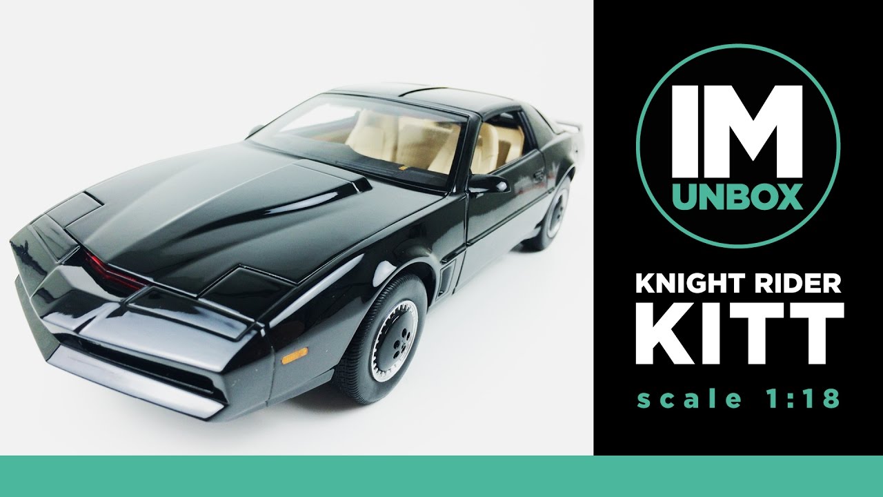 Knight Rider Pontiac Trans Am KITT | Die-cast Scale 1:18 | Hotwheels | Unboxing