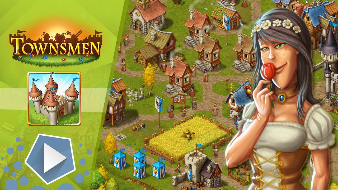 How to build a medieval city - Let's Play Townsmen