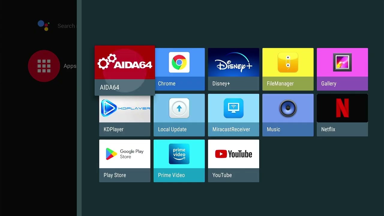 H313 ATV launcher with Elebao Allwinner TV Box