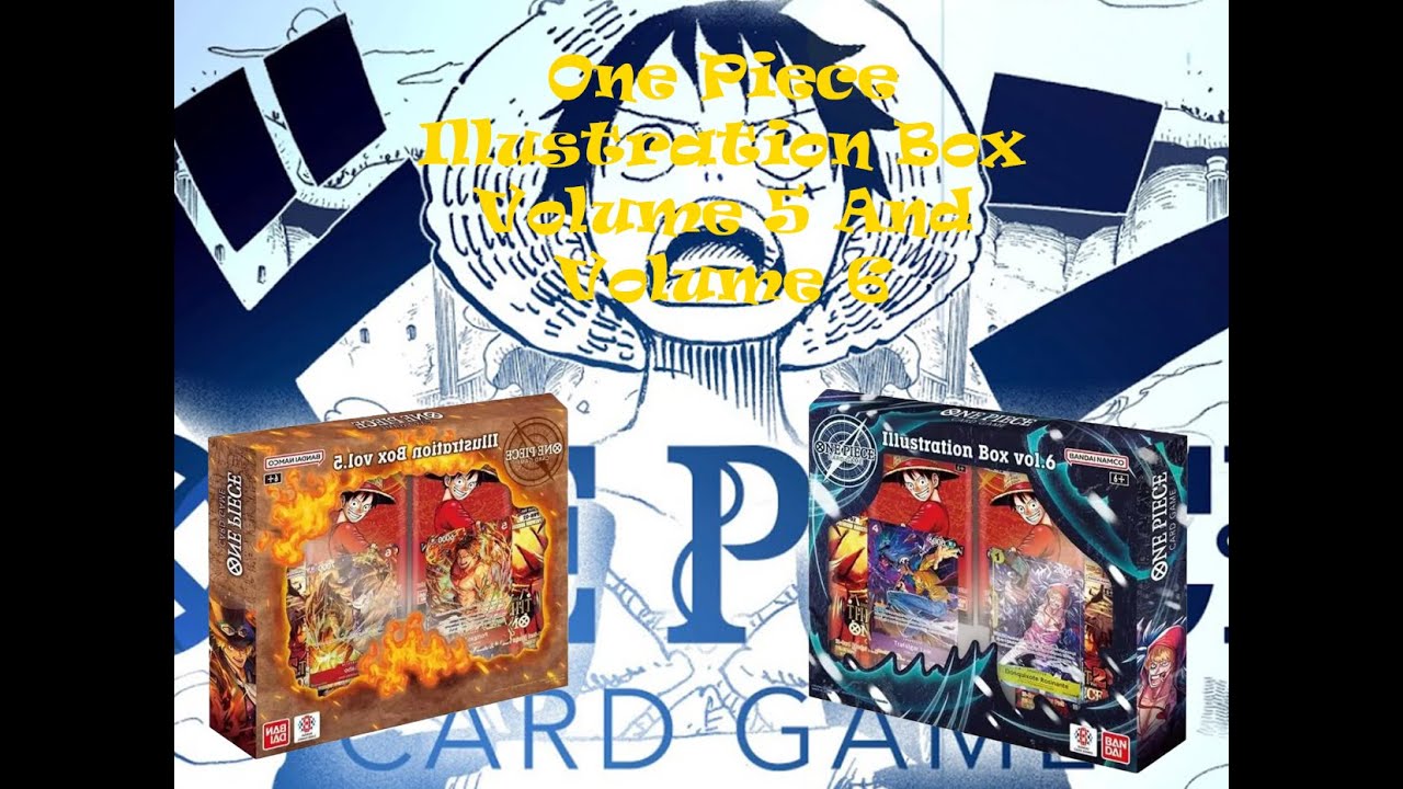 We Opened One Piece Illustration Boxes Vol 5 & 6 And Packed A Manga!!!!