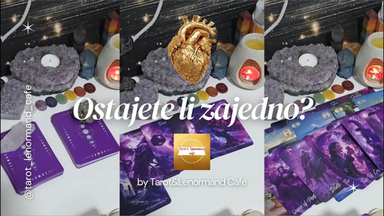 ✨️SUDBINSKA ODLUKA IZMEDJU VAS‼️Ostajete li zajedno ili je kraj?❤️‍🩹Tarot čitanje 
