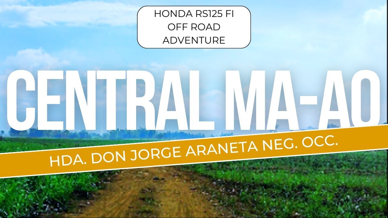 Honda Road Sport 125 fi subok ko na sa bukid/off road
