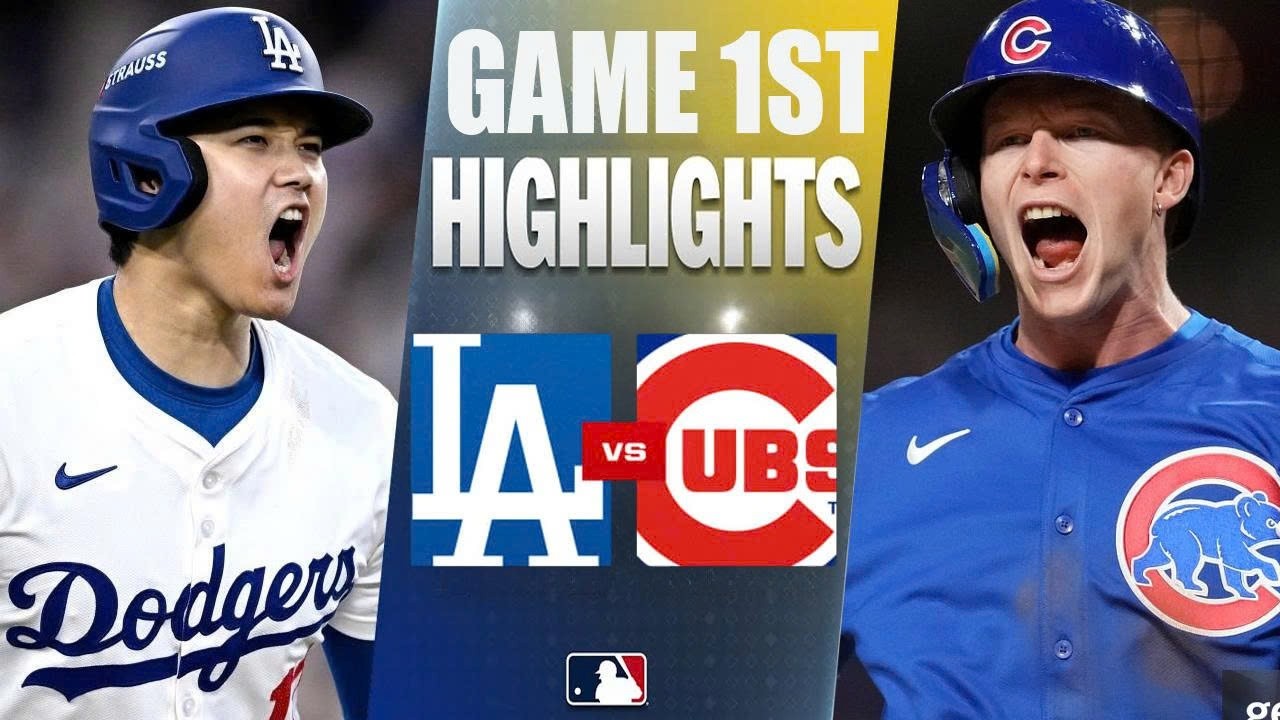 Лучшие моменты 1-го матча Los Angeles Dodgers против Chicago Cubs | 3 августа 2026 г. &mdash; MLB