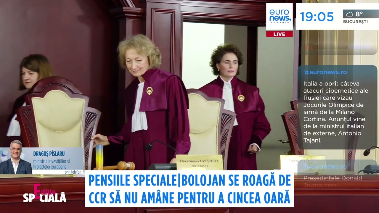 EDIȚIE SPECIALĂ Știrile Euronews - ora 19:00 - 5 februarie 2026