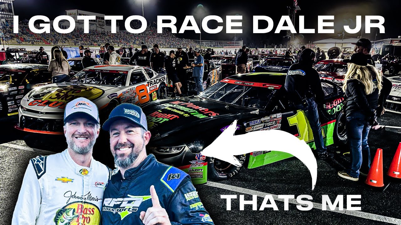 I GOT TO RACE DALE JR!