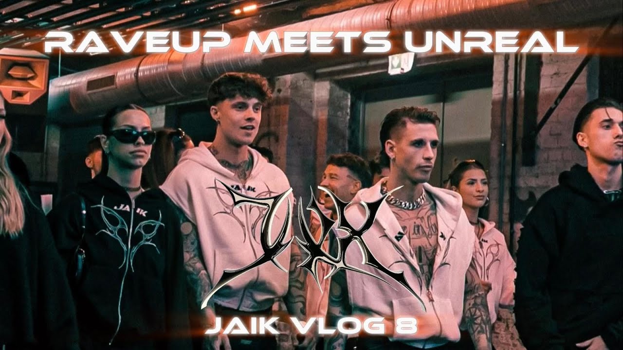 RAVEUP Shoot - Hausparty + UNREAL @bootshauscologne  I JAIK Vlog 8 I  (mit Zoe, Ramona, Samuel uvm🖤)