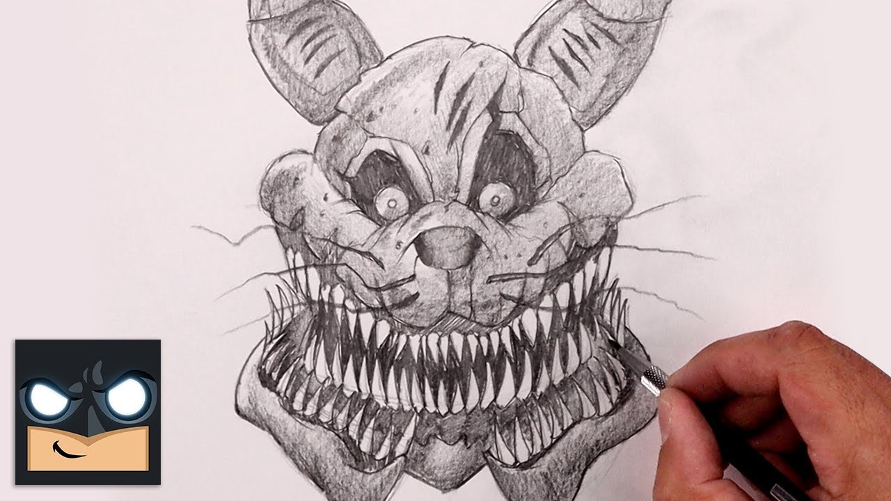 How To Draw Twisted Bonnie | Five Nights at Freddy's | Sketch Saturday