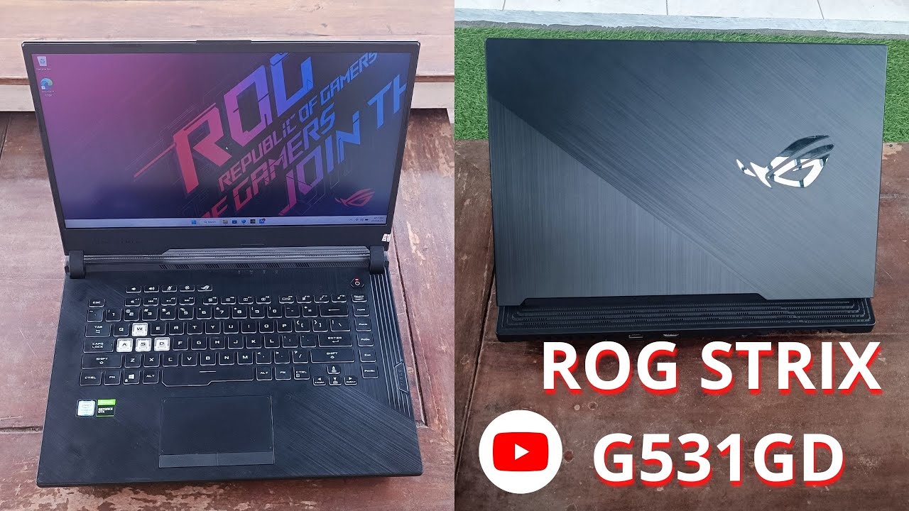 Asus ROG Strix G531GD Ci7 9750H GTX 1050 masih sangat mantap di 2023 !! Murah lagi !!