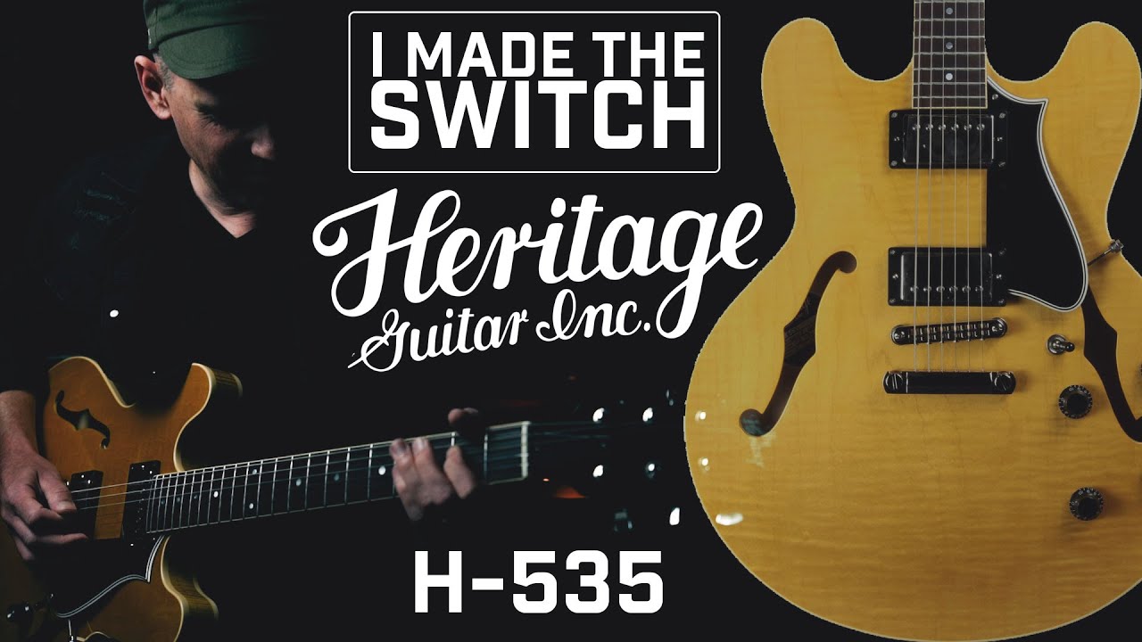 Demos in the Dark // The Heritage Guitars H-535 Standard // Guitar Review