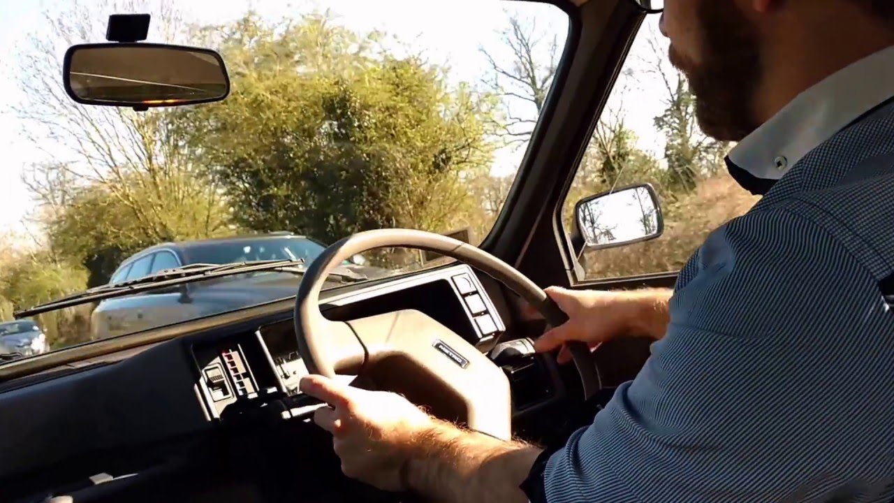 1989 Beige Austin Metro City Walkaround & Drive
