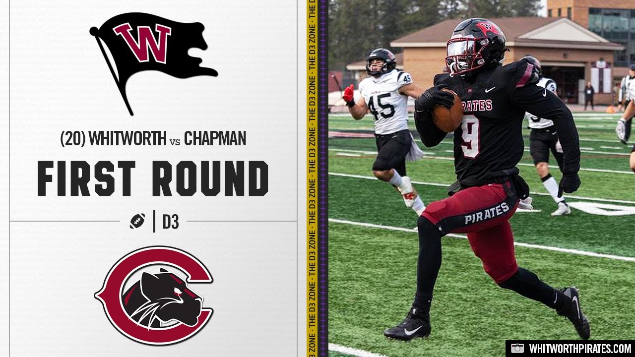 #20 Whitworth vs. Chapman Highlights | D3 College Football 2023