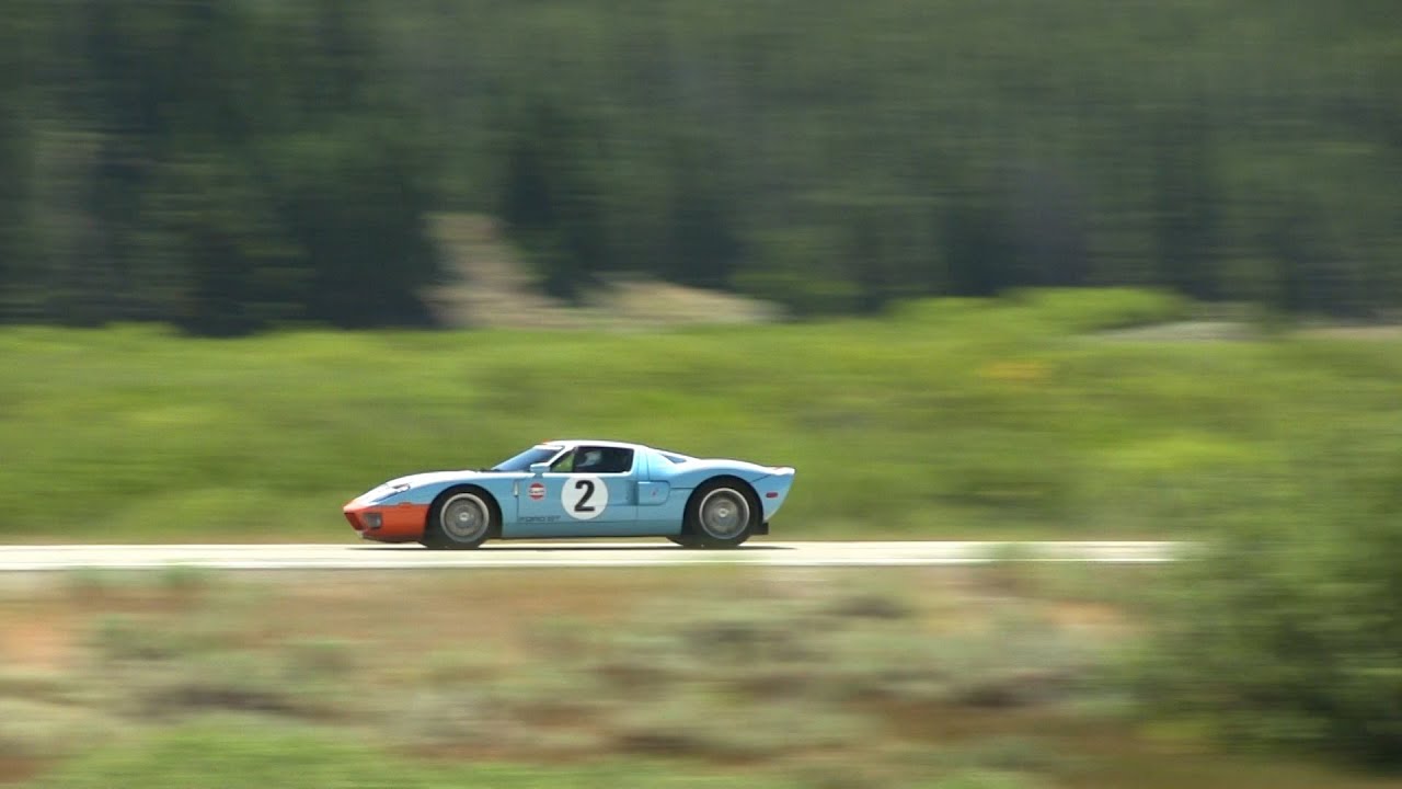 Supercars race to 200+ mph at the Sun Valley Road Rally!