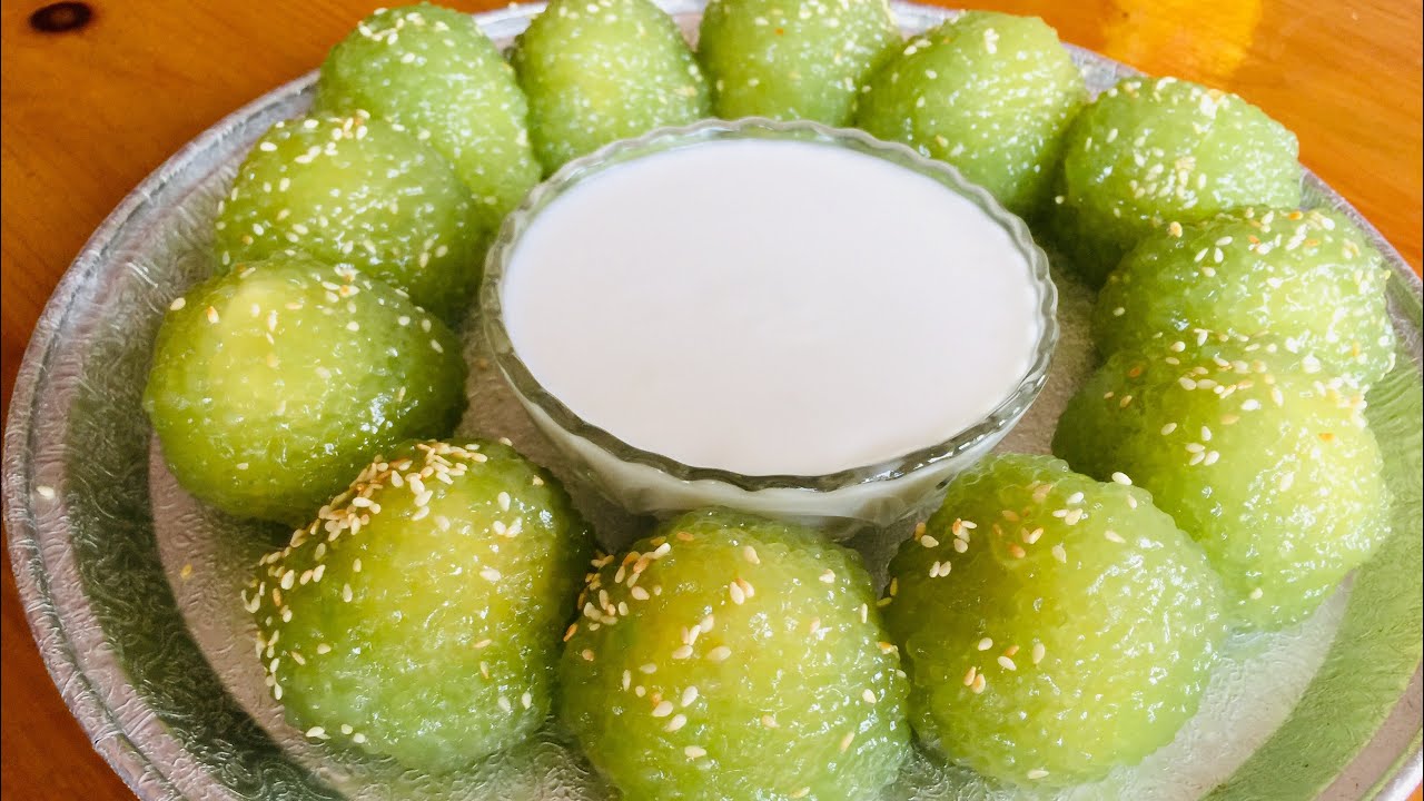 CÁCH LÀM BÁNH BỘT BÁNG ĂN VỚI NƯỚC CỐT DỪA -Tapioca pearl cake