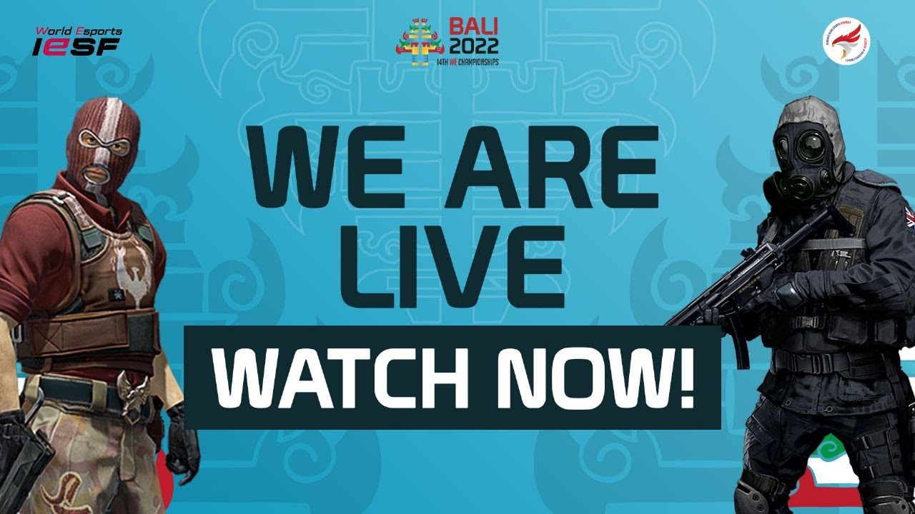 IESF 14th World Esports Championships Bali 2022 | CSGO Play Ins day 2