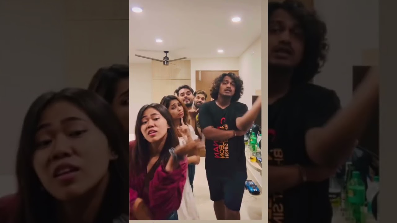 രേണുവും നെവിനും കൂടെ കൂട്ടുകാരും 🫰🔥 #renusudh #nevin #dance #youtubeshorts #trending #viral