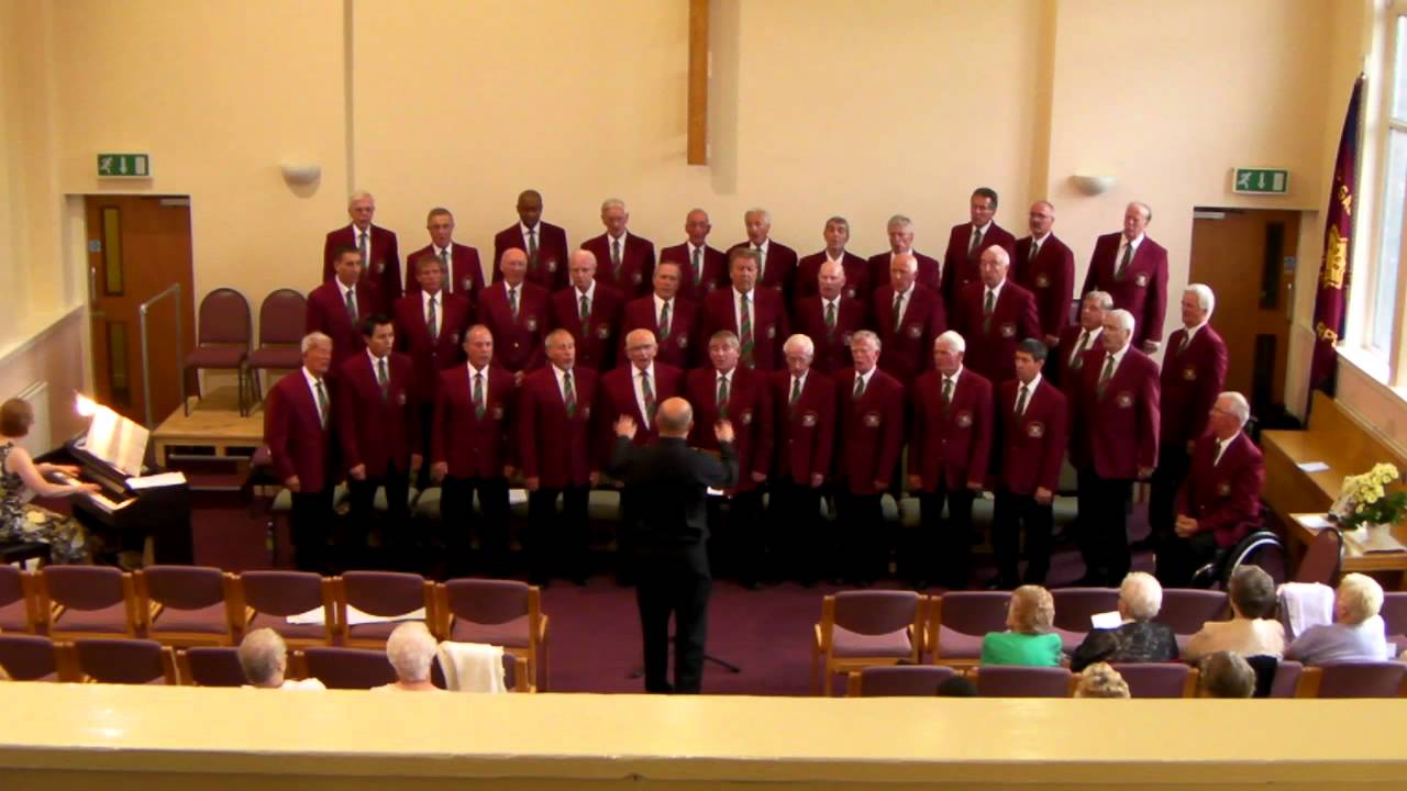 Mansfield Male Voice choir sing Rhythm of Life