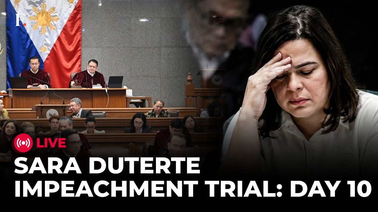 Sara Duterte Impeachment LIVE: VP Sara Duterte on Trial - Day 10 | Philippines Senate LIVE