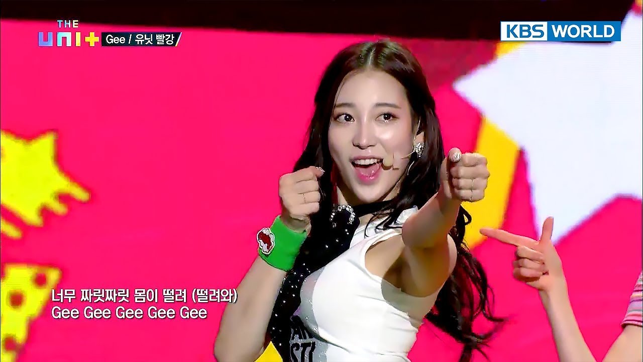UNI+G's Team Red - Gee (Original : Girls’ Generation) [The Unit/2018.01.04]
