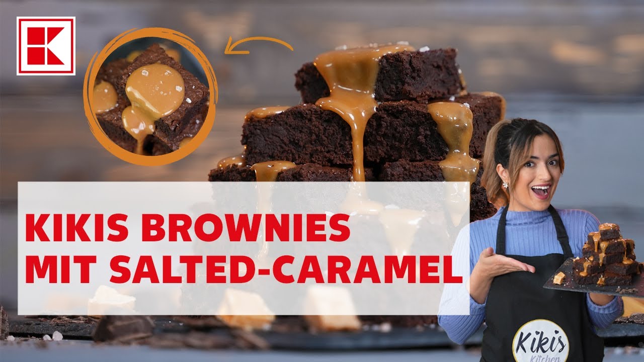 Brownies mit Salted-Caramel-Guss| Rezept | Kaufland