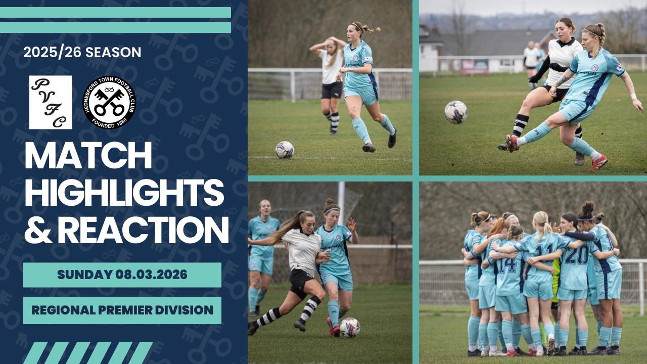 Port Vale Women v Hednesford Town Ladies | Match Highlights & Reaction