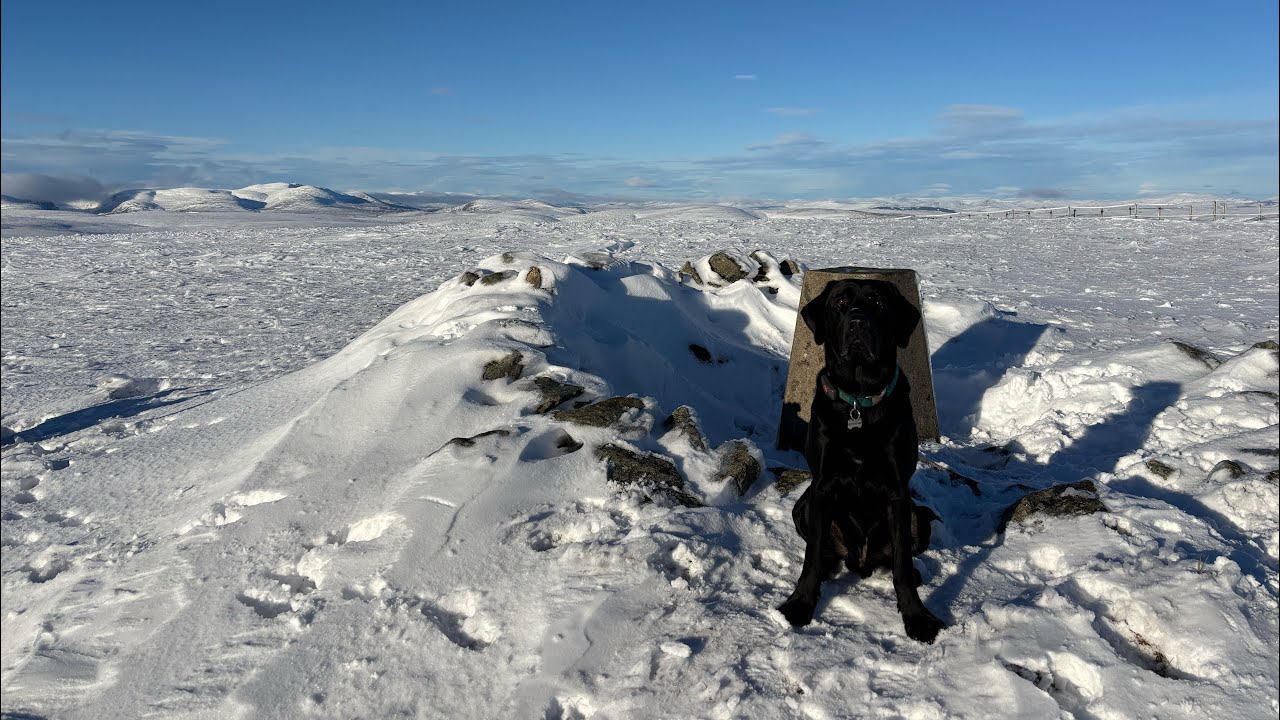 Ben Tirran - Perfect Winter Conditions For The Glen Clova Corbett
