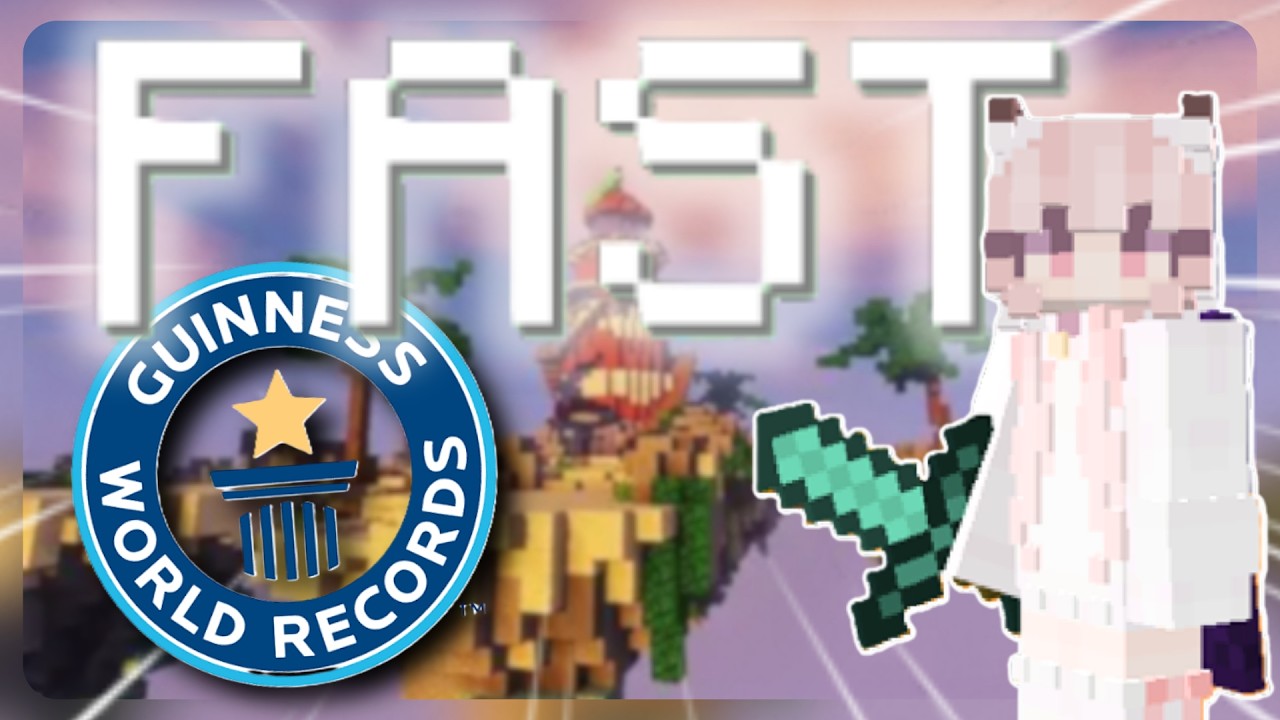 SPEEDRUNNING Solo Bedwars (Keyboard & Mouse Sounds ASMR)