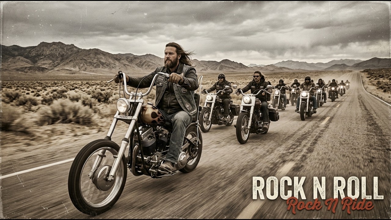 Best Music Rock N Roll 🎸 Rock N Ride 🔥 Steel Rebels | Thunder Across America 🇺🇸