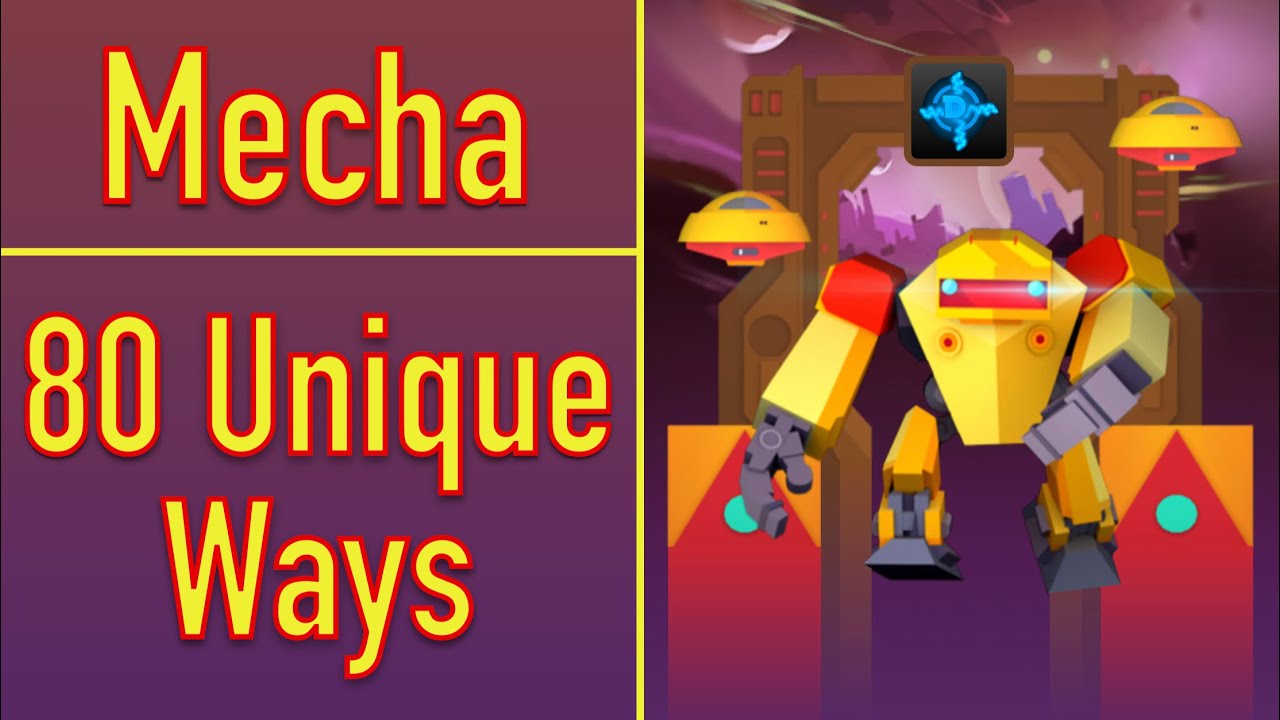 Mecha🚀 - 80 Unique Ways