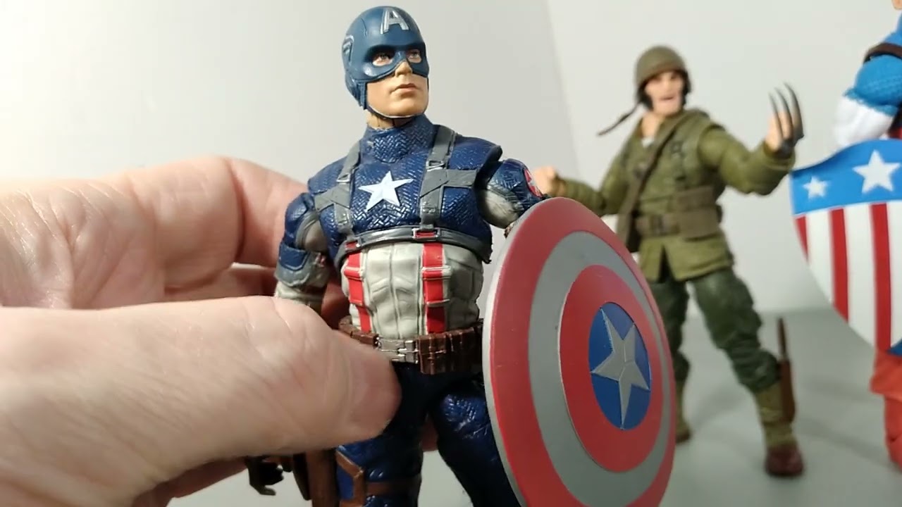 ACTION FIGURE OBSESSION! A Review of Marvel Legends World War II Wolverine and His Strap-Ons!