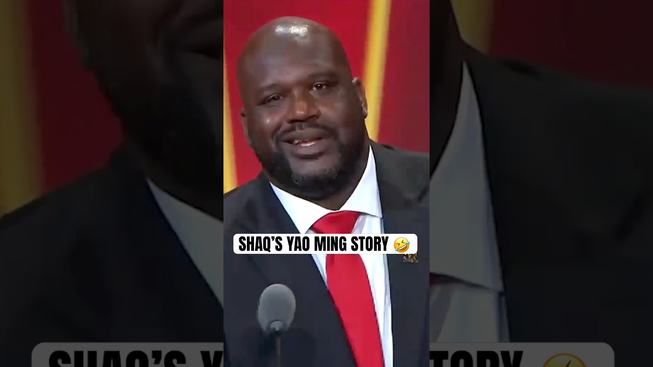 How Shaq found out Yao spoke English 😂