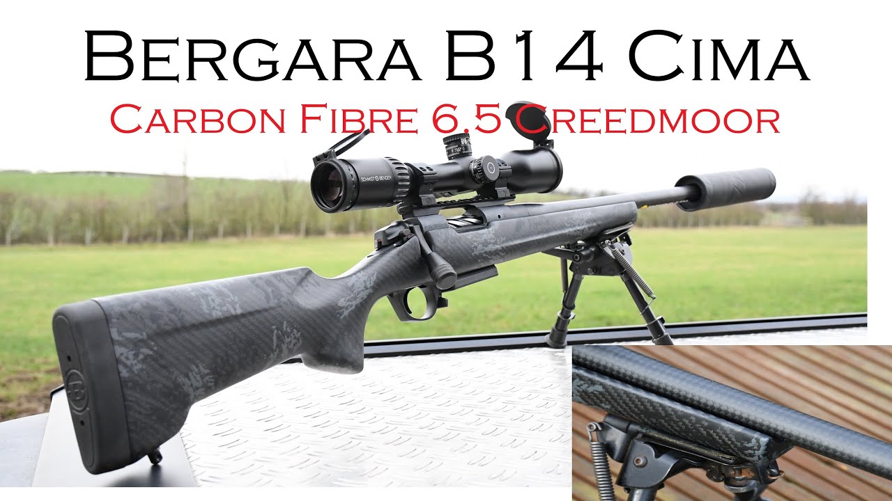 Охотничья винтовка Bergara B14² CIMA из углеволокна, калибр 6.5 Creedmoor, ПОЛНЫЙ ОБЗОР.