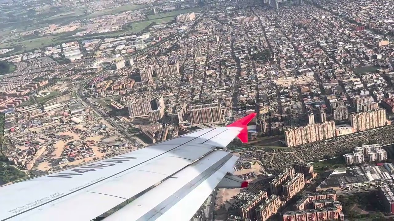Takeoff from El Dorado International Airport (BOG) | Avianca A320 | Beautiful Morning Departure