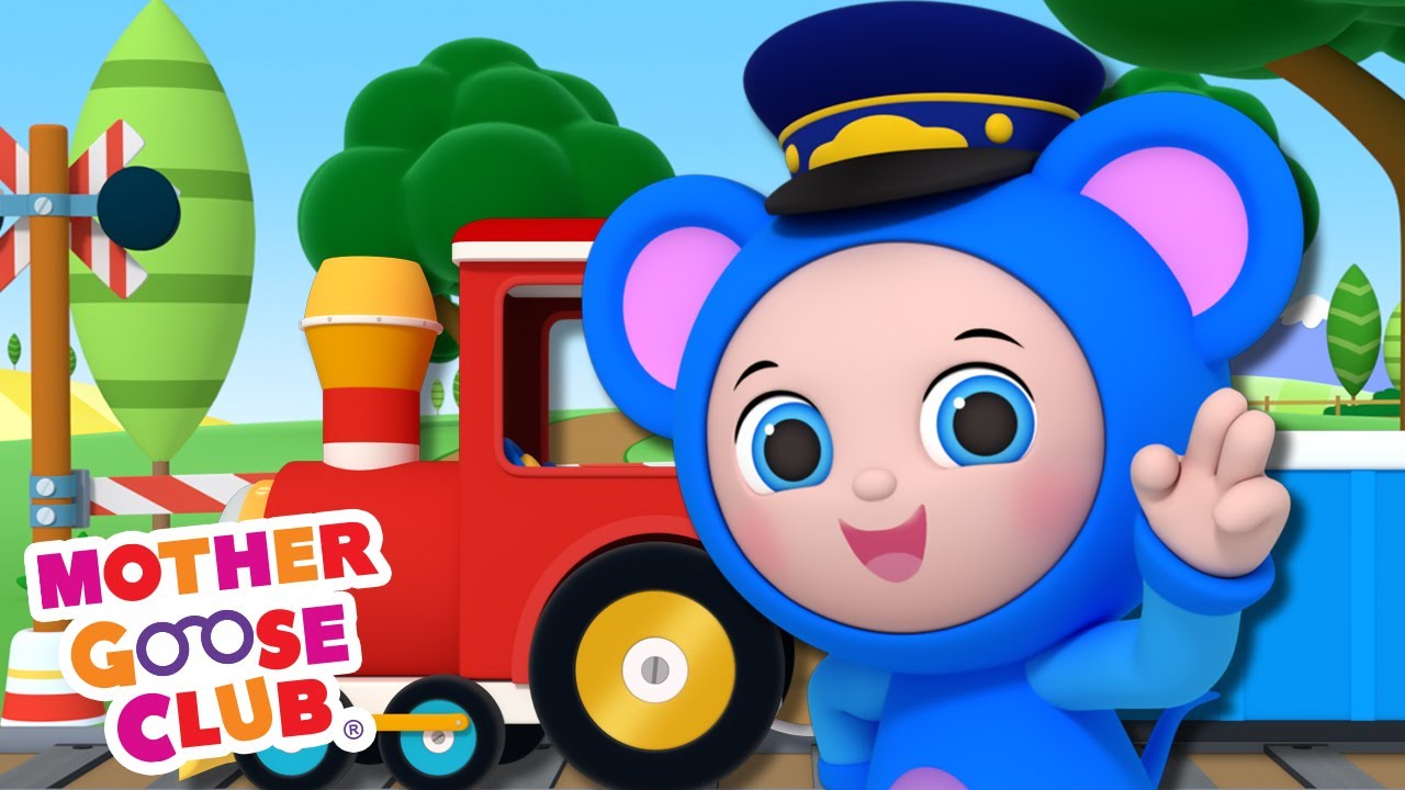 Freight Train | Mother Goose Club Cartoons 