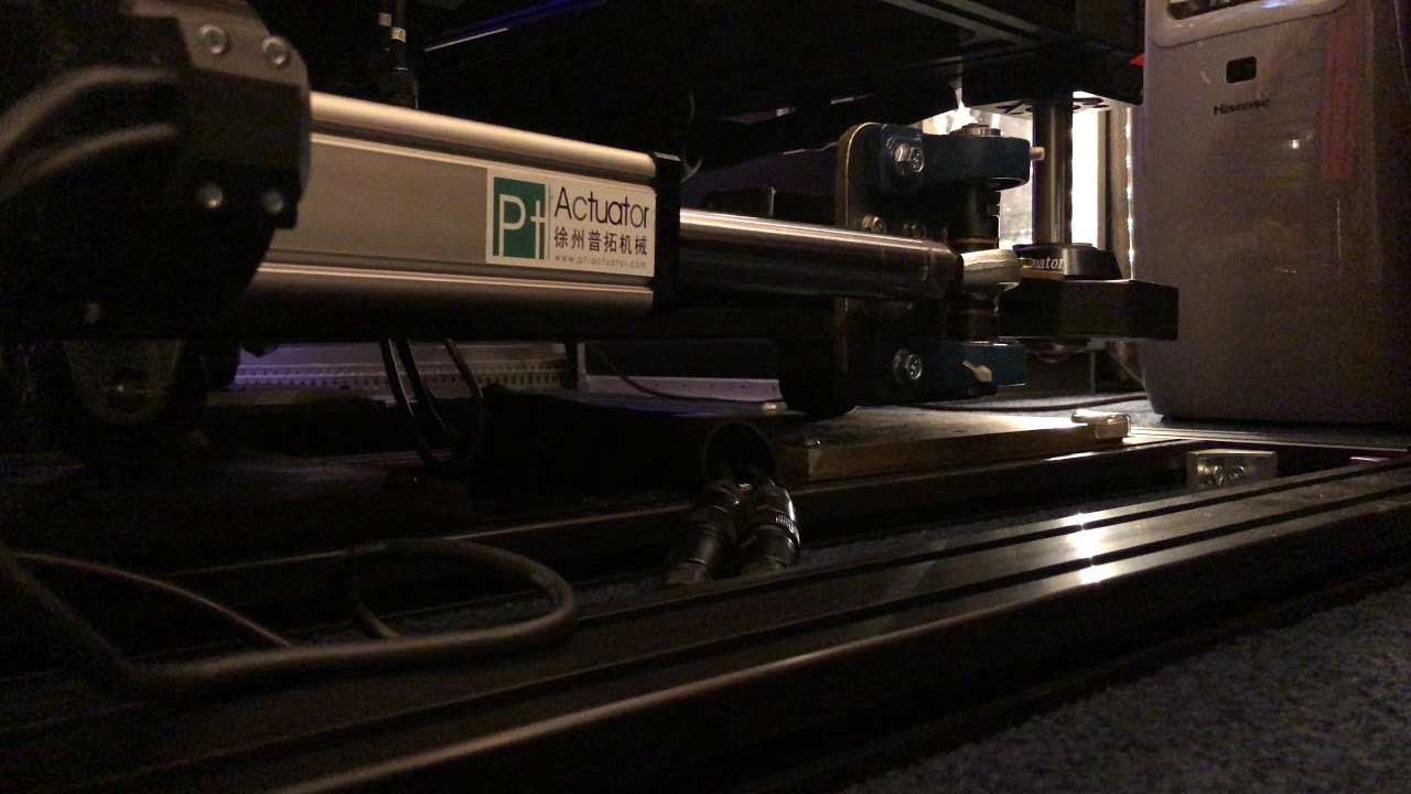 Traction loss / sway / yaw actuator