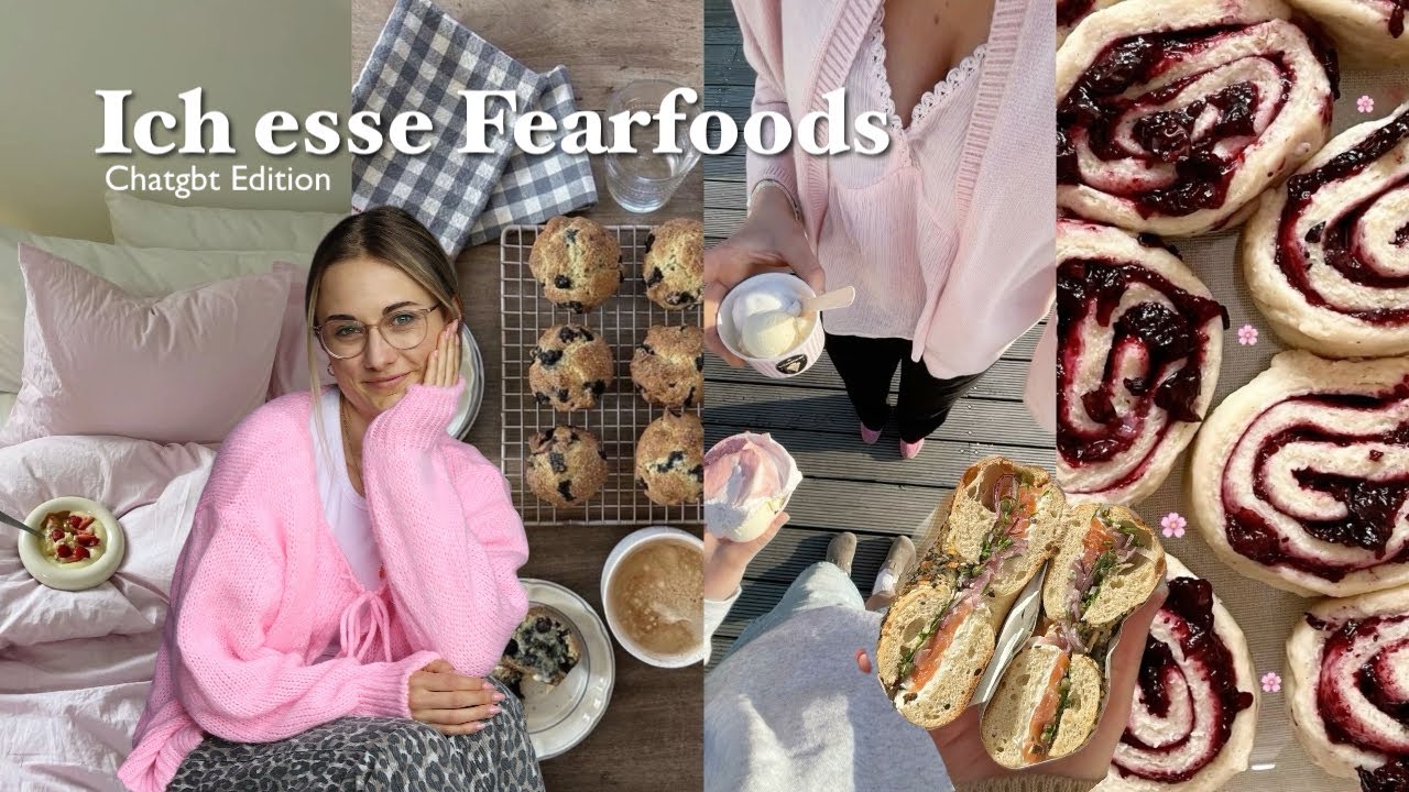 Ich esse einen Tag Fearfoods von ChatGPT | Selbstfürsorge, Realität & Comfy Talk 💗