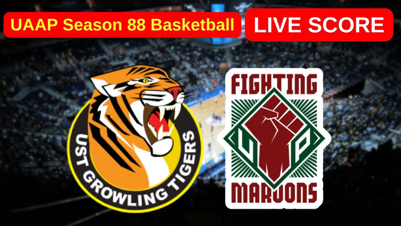 🔴 UST Growling Tigers vs UP Fighting Maroons | UAAP Season 88 Basketball | Live Score Update