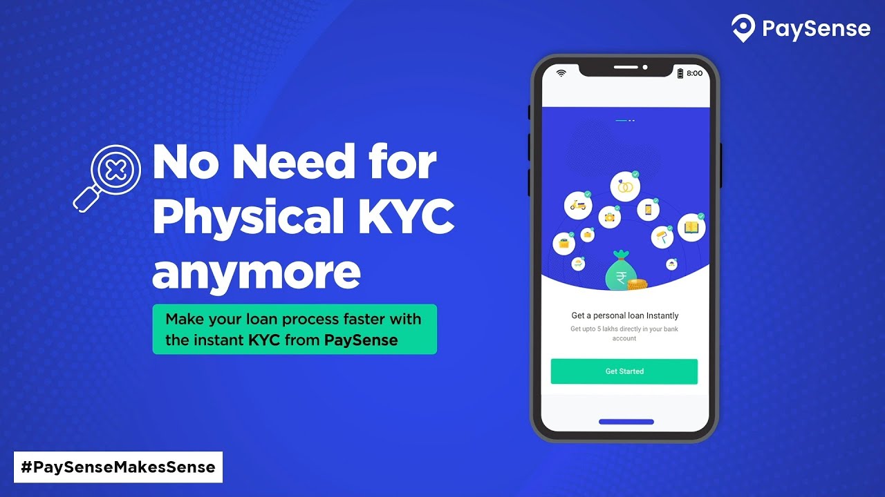 Verify KYC details quickly with PaySense.