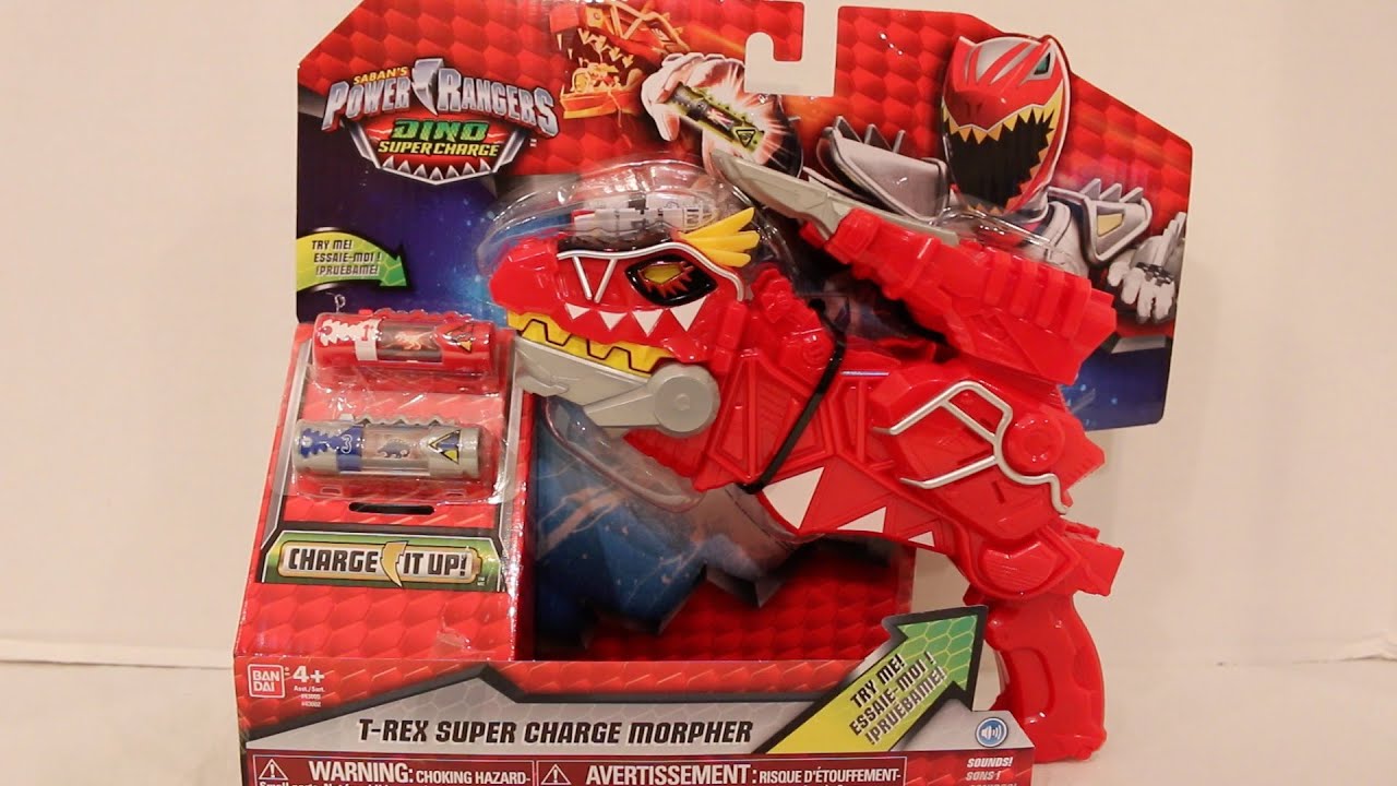 Deluxe T-Rex Super Charge Morpher Review [Power Rangers Dino Super Charge]