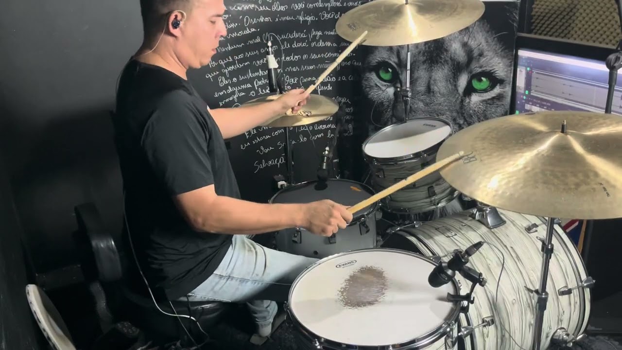 @CarolBraga  | Isaías 9 - Ao Vivo Drum Cover 