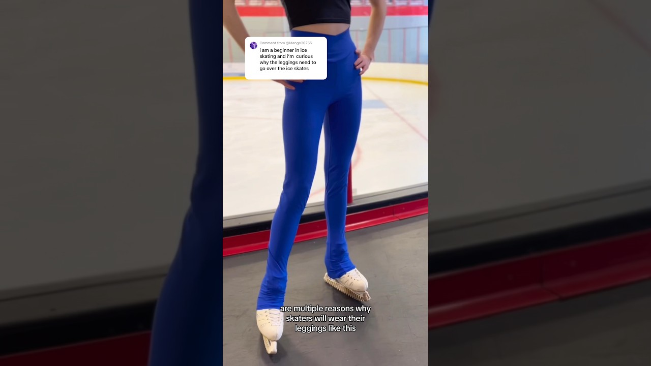 Почему фигуристы надевают леггинсы поверх коньков?!⛸️#фигурноекатание #катаниенальду #шорты #спорт