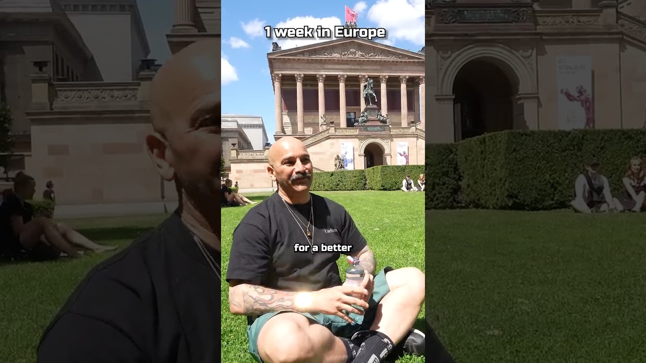 1 day vs 10 years in Europe 🇪🇺🔥🇺🇸