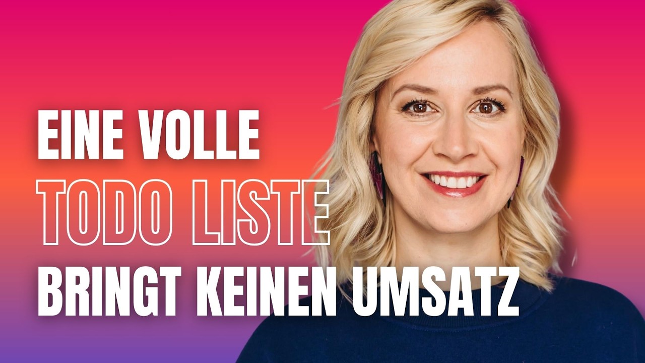 Beschäftigt sein ist kein Geschäftsmodell | Warum dein Business trotzdem nicht wächst