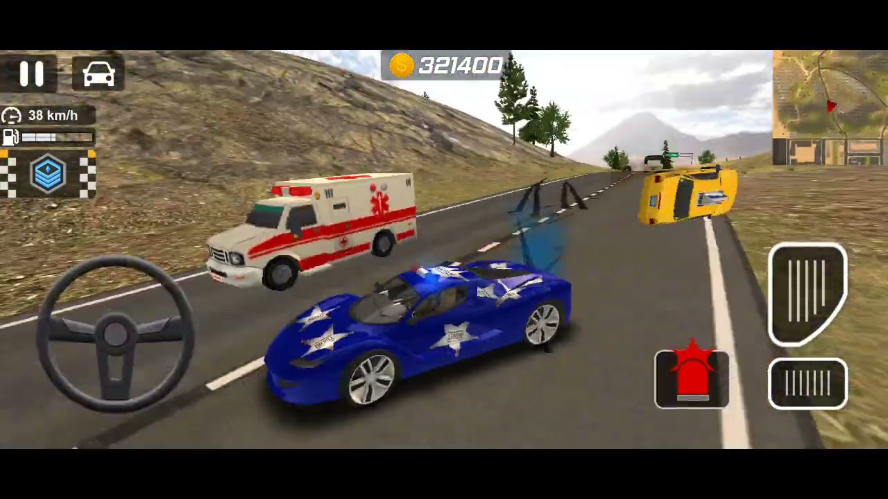 Police Department Simulator 3D - Patrol Car Driving & Crime Scene Investigation | Mobile Gameplay