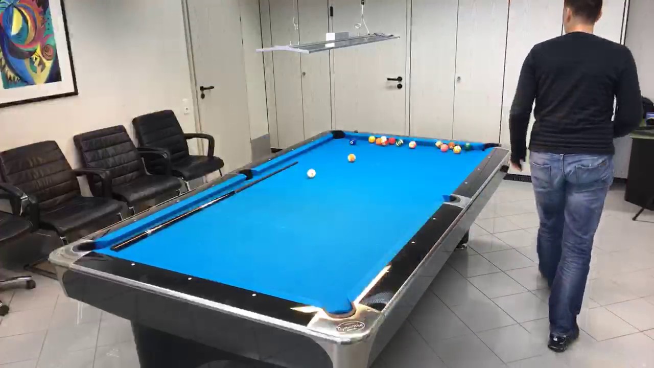 14.1 Training zum morgigen Spieltag / Billard in der büKOM Systemhaus Arena