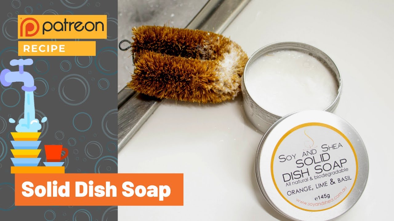 Making Solid Dish Soap using surfactants - A Patreon recipe (this recipe is now in the vault)