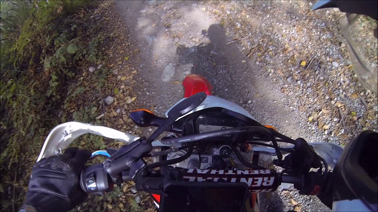 Mountain single track CRF250L