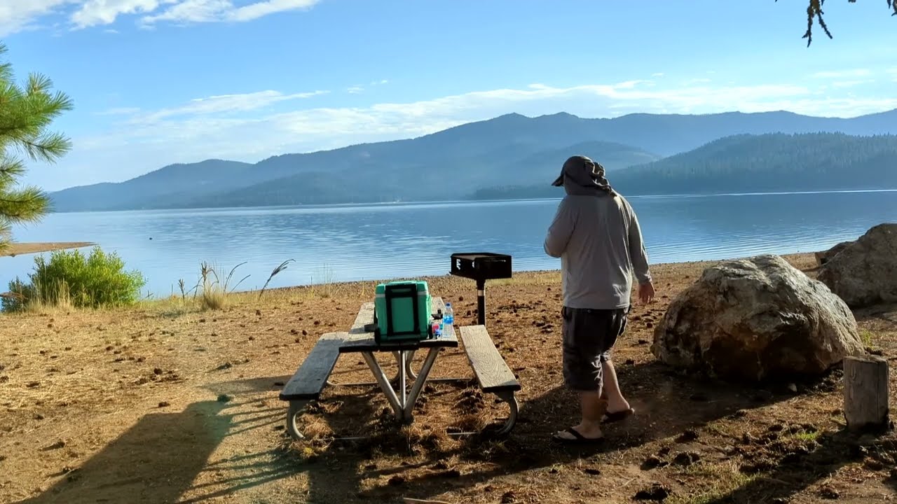 Solo Trip Lake Almanor|ASMR|Relaxing|Car Camping